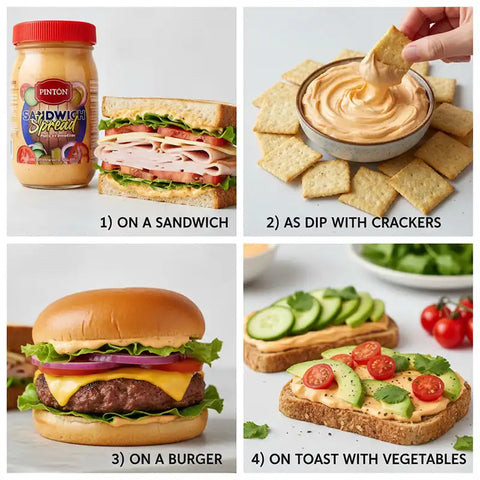 Pintón Sandwich Spread (Pack of 2) — Bold, Creamy Flavor in Every Bite! Pasta de Bocaditos (Snack Spread)