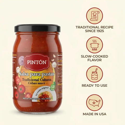 Pasta Sauce (PACKS) - The Authentic Cuban Recipe Flavor Traditional Spicy Bbq Spicy Garlic Mix