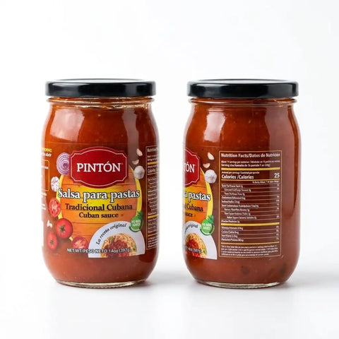 Pasta Sauce (PACKS) - The Authentic Cuban Recipe Flavor Traditional Spicy Bbq Spicy Garlic Mix