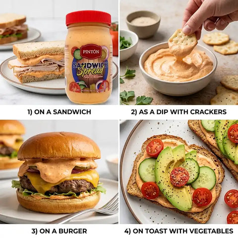 Pintón Sandwich Spread (Pack of 2) — Bold, Creamy Flavor in Every Bite! Pasta de Bocaditos (Snack Spread)