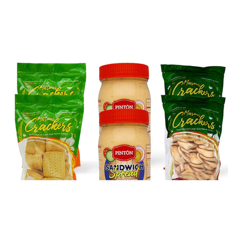 Combo Triple Pintón (Pack de 2): Galleta Marinera, Galleta de Ajo y Pasta de Bocaditos — ¡Ahorra $3.35!