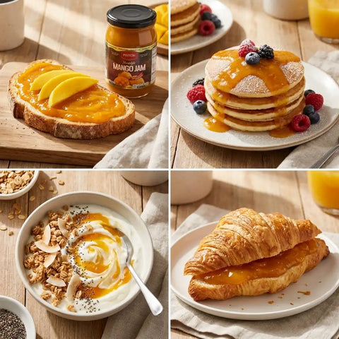 PINTON Homestyle Mango Jam – Mermelada de Mango | 14 oz (Pack of 2)