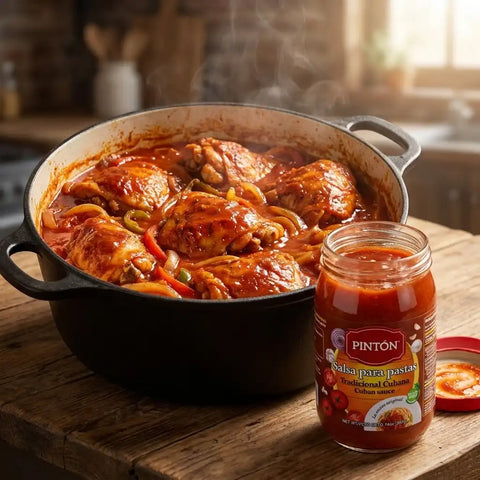 Pasta Sauce (PACKS) - The Authentic Cuban Recipe Flavor Traditional Spicy Bbq Spicy Garlic Mix
