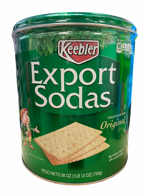 Galleta de Soda, Export Sodas