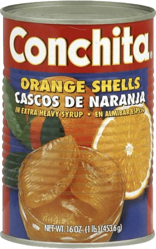 Dulce de cascos de Naranja en almíbar/ Orange shells
